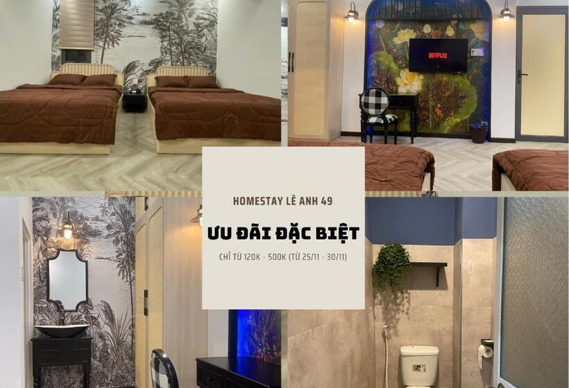 تختخواب و صبحانه Nhà Nghỉ Lê Anh 49