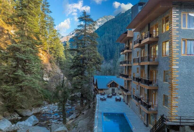 酒店 Bradhi   Echor Riverside Resort Jibhi