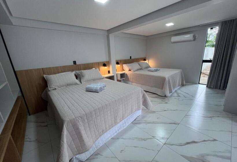 酒店 E Cabanas Perau Quartos