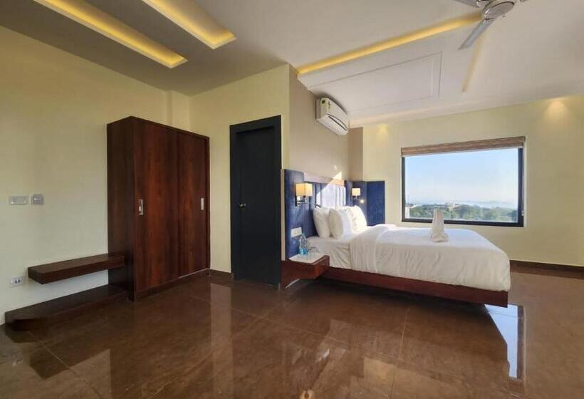 酒店 Staycation Premium Riviera Resort Dharamshala A Riverside Resort With Balcony View