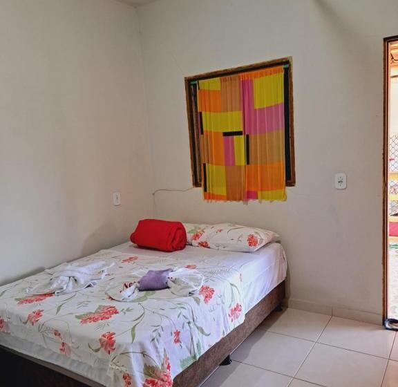 הוסטל Itaúnas Pousada Nossa Palhoça