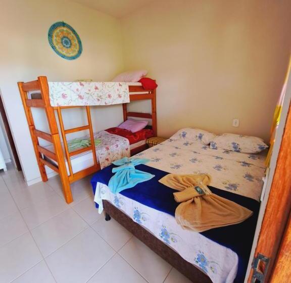 הוסטל Itaúnas Pousada Nossa Palhoça