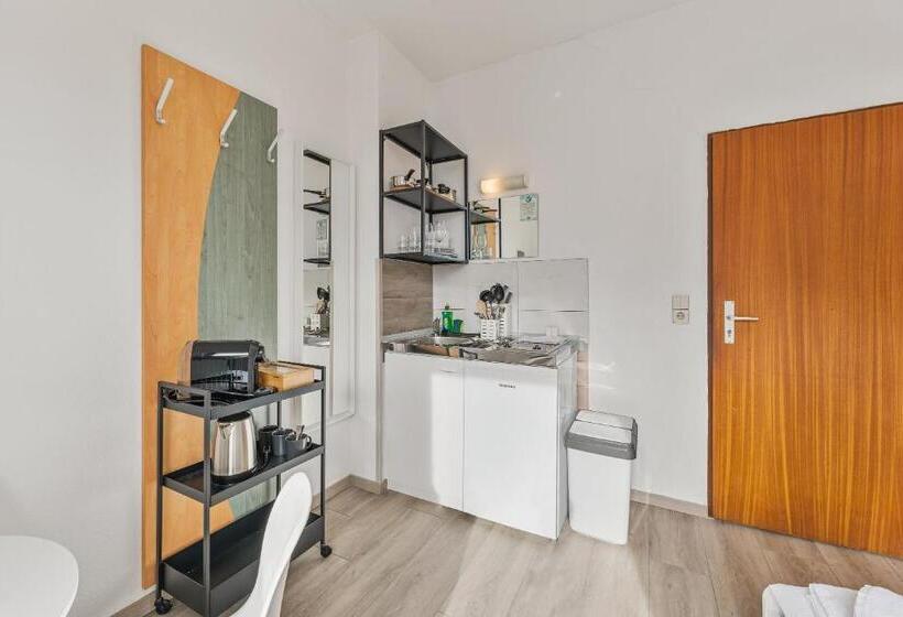 ホテル Home2stay Apartmenthaus Heilbronn City Kitchen Parking Highspeed Wifi Washroom