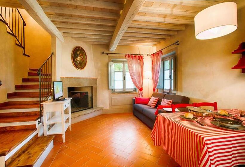 Isa Farmhouse With Swimming Pool Just 20 Minutes From Arezzo, Apartments With Panoramic Views