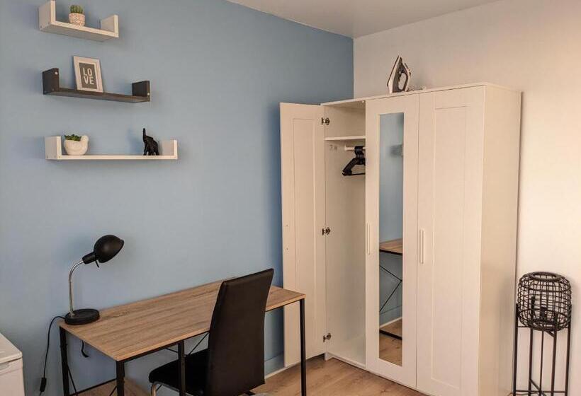 펜션 Belle Chambre Privée Dans Appartement