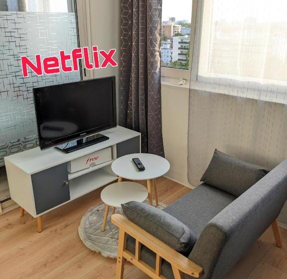 펜션 Belle Chambre Privée Dans Appartement