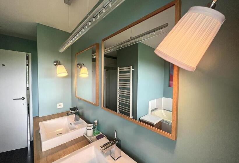 פנסיון Suite Duplex Salon Bureau & Chambre En Mezzanine