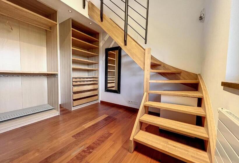 פנסיון Suite Duplex Salon Bureau & Chambre En Mezzanine