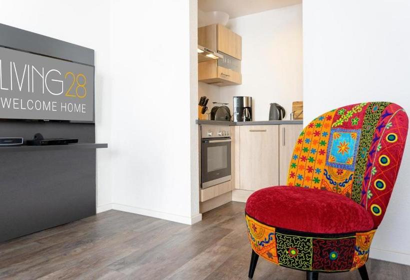 ホテル Boardinghouse Living28 Aachen