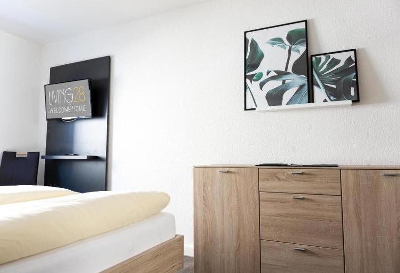 ホテル Boardinghouse Living28 Aachen