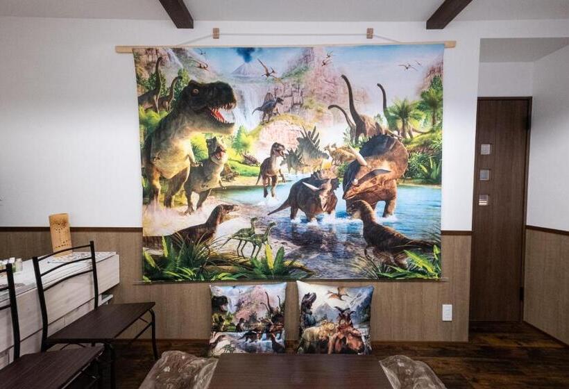 Пансион 恐竜博物館まで車で5分 自然体験 古来農業体験ができる一棟貸し宿dinosaur Agri