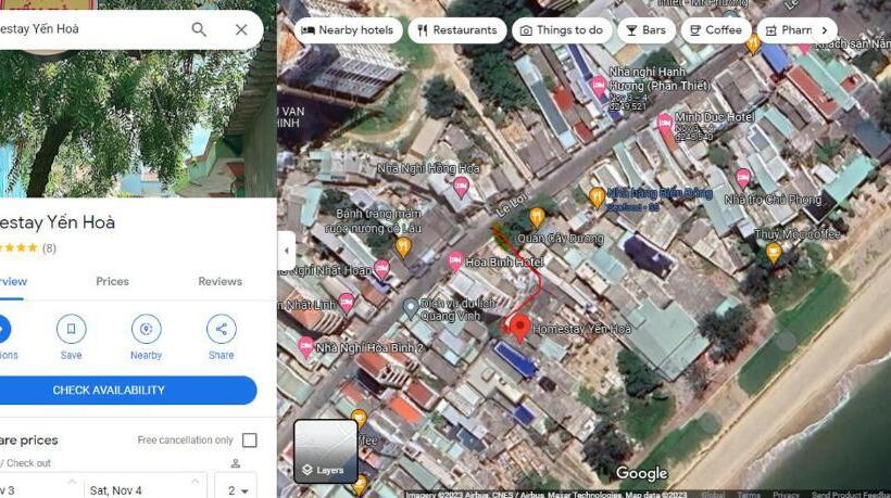 هتل Homestay Yến Hòa