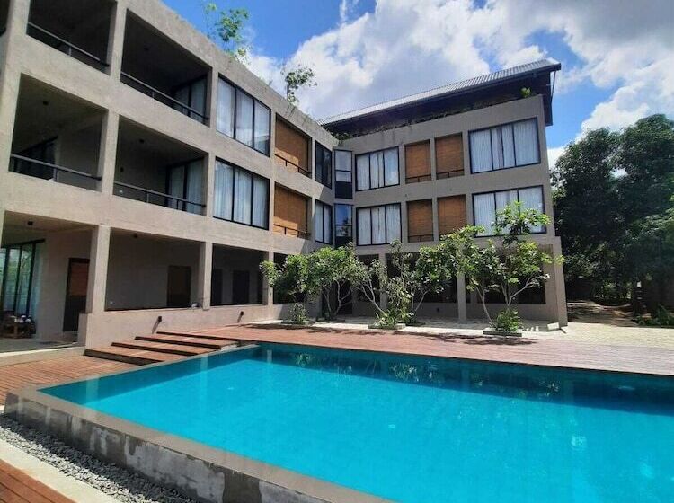 בית מלון כפרי Thimbiri Wewa Resort Wilpattu