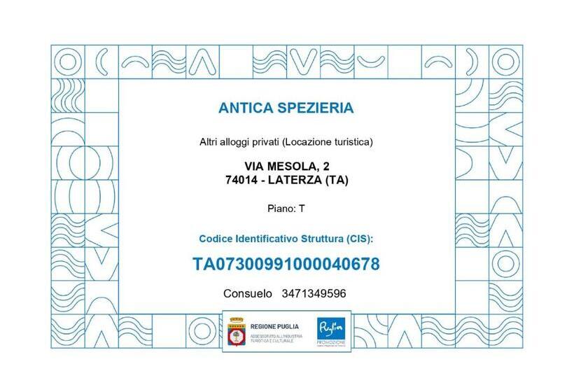 Bed and Breakfast Antica Spezieria