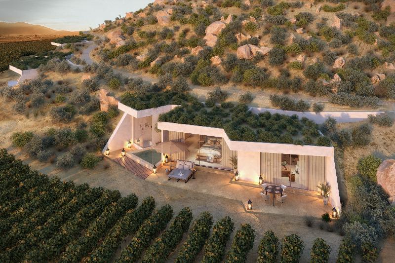 בית מלון כפרי Banyan Tree Veya, Valle De Guadalupe