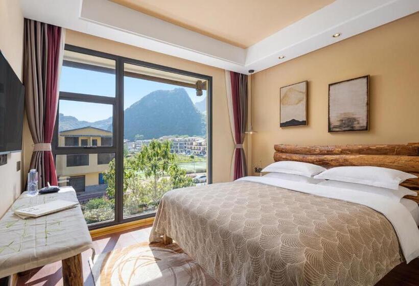 ホテル Guilin Village Creek Inn  Free Shuttle Bus To Train Railway Station Over 3 Nights One Way