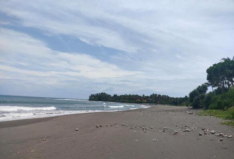 ホテル Kirai House Pantai Madasari Beach Front View