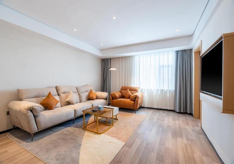 ホテル Lanou Zibo Yiyuan Zhenxing Road