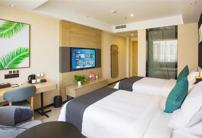 호텔 Thank Inn Plus Changsha Ningxiang Ningbang Plaza Pedestrian