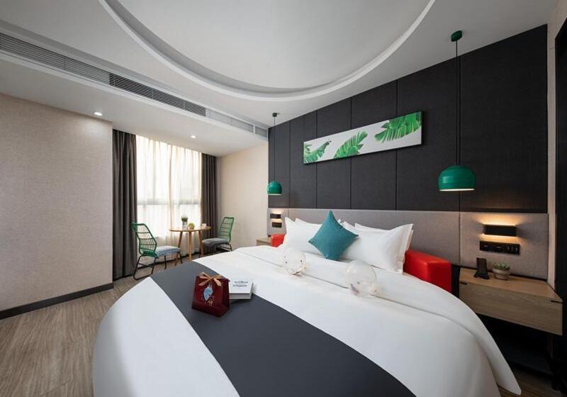 호텔 Thank Inn Plus Changsha Ningxiang Ningbang Plaza Pedestrian