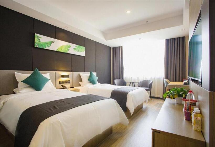 호텔 Thank Inn Plus Changsha Ningxiang Ningbang Plaza Pedestrian