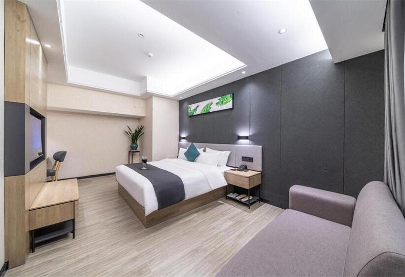 فندق Thank Inn Plus Chaozhou Caitang Lotus