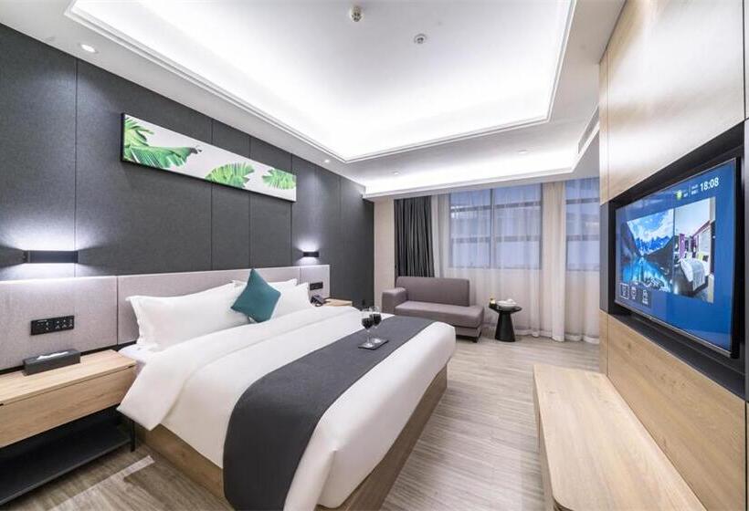 فندق Thank Inn Plus Chaozhou Caitang Lotus