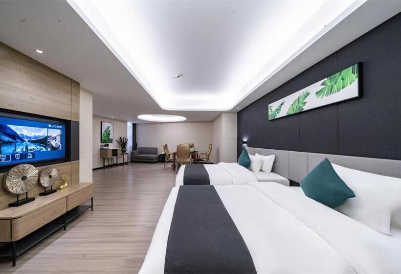 فندق Thank Inn Plus Chaozhou Caitang Lotus