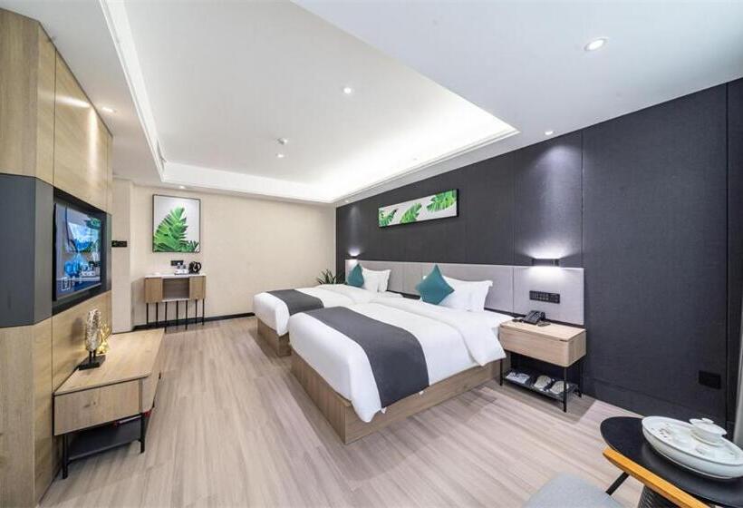 فندق Thank Inn Plus Chaozhou Caitang Lotus