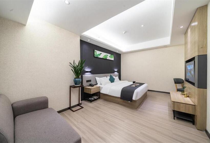 فندق Thank Inn Plus Chaozhou Caitang Lotus