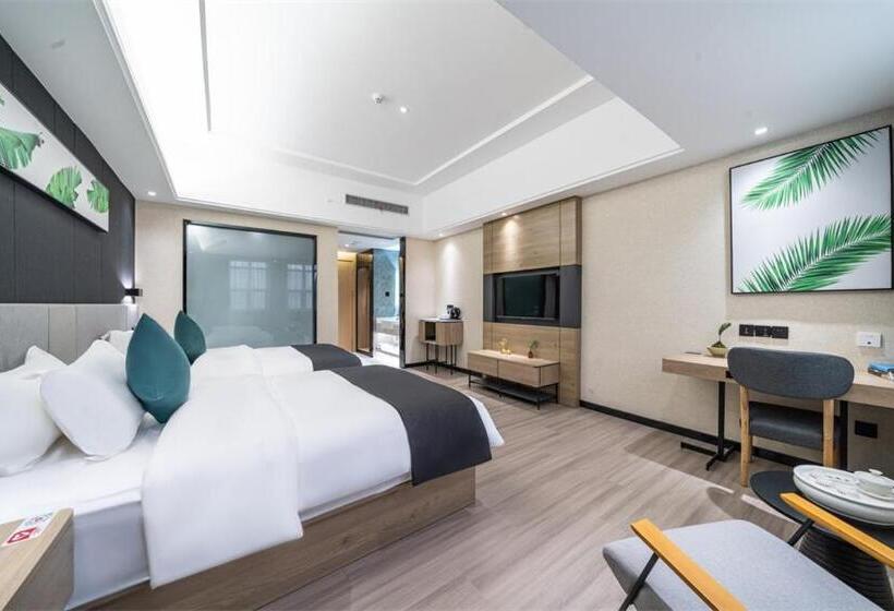 فندق Thank Inn Plus Chaozhou Caitang Lotus