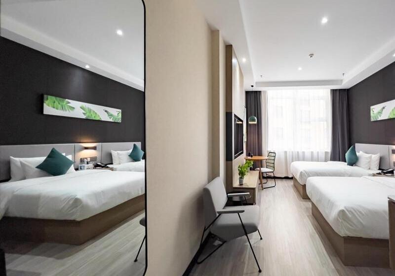 Отель Thank Inn Plus Handan She County Longnan Road