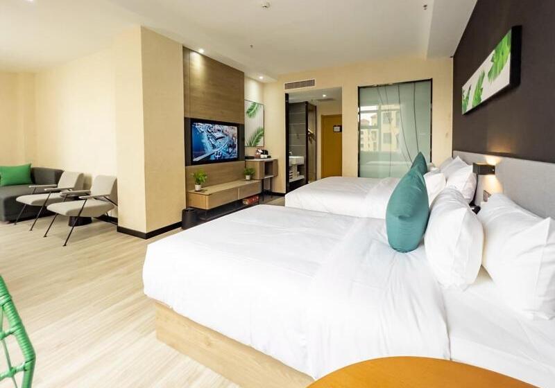 Отель Thank Inn Plus Handan She County Longnan Road