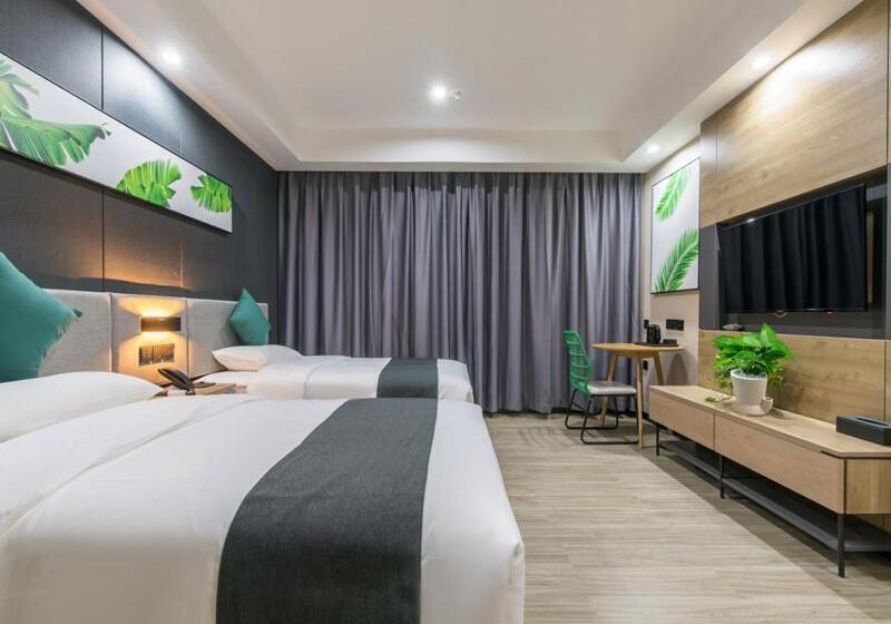 בית מלון כפרי Thank Inn Plus Jiaozuo Jiefang District Heping Street