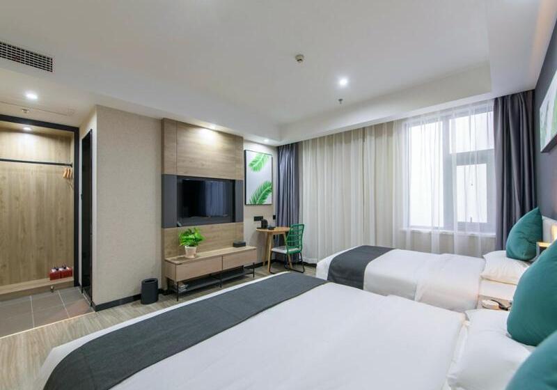 בית מלון כפרי Thank Inn Plus Jiaozuo Jiefang District Heping Street