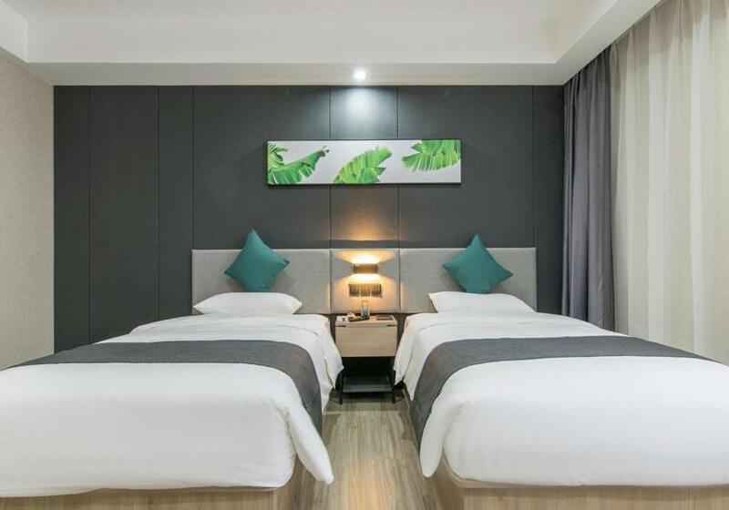 בית מלון כפרי Thank Inn Plus Jiaozuo Jiefang District Heping Street