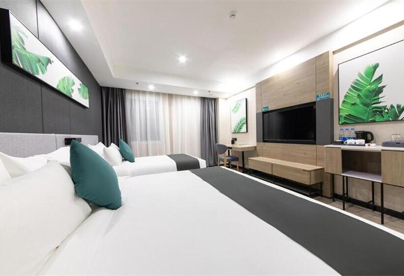 Отель Thank Inn Plus Suqian Shuyang Shandong Mall