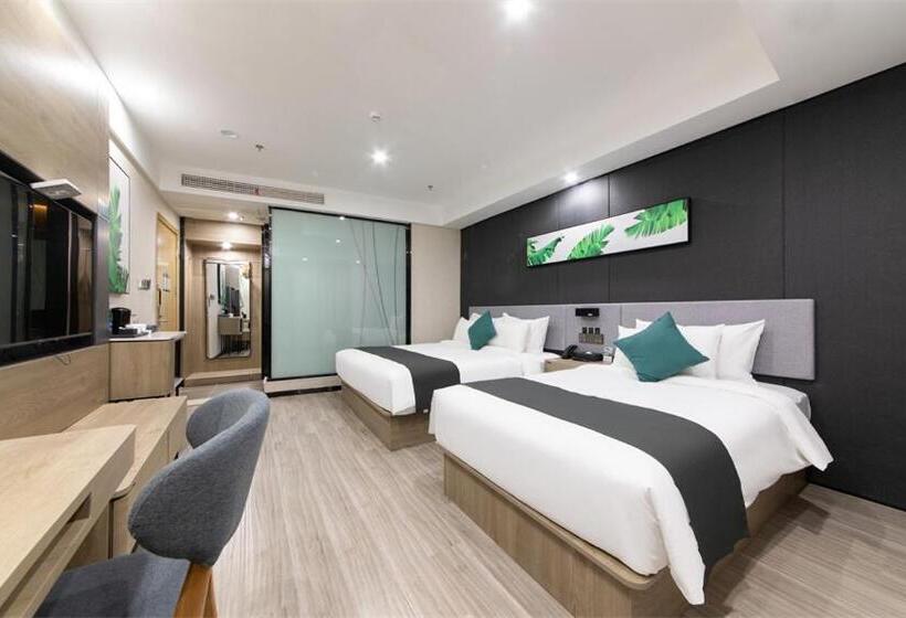 Отель Thank Inn Plus Suqian Shuyang Shandong Mall