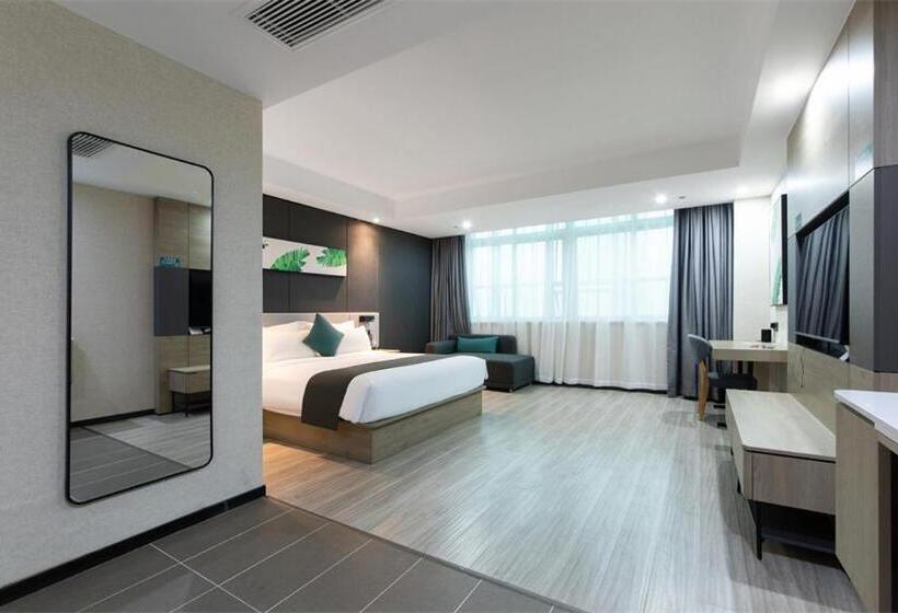 Отель Thank Inn Plus Suqian Shuyang Shandong Mall