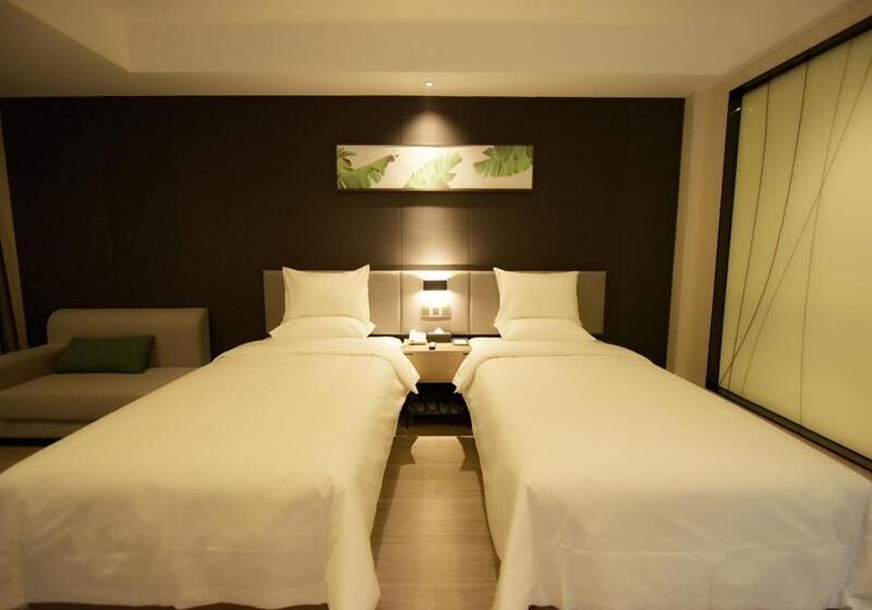 בית מלון כפרי Thank Inn Plus Yangquan Pingding Yangquan No 1 Middle School