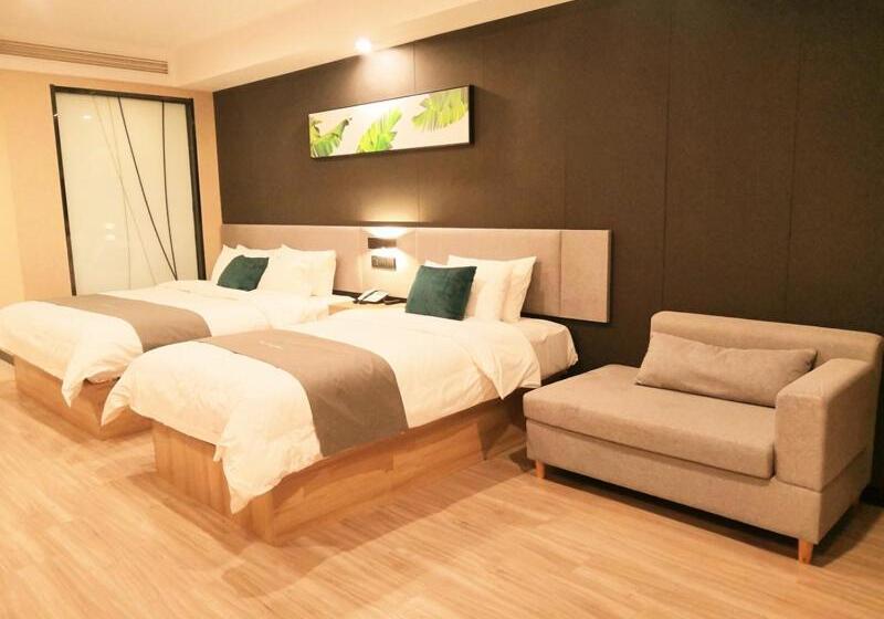 בית מלון כפרי Thank Inn Zaozhuang Tengzhou Jinghe Road Zhenai Mall