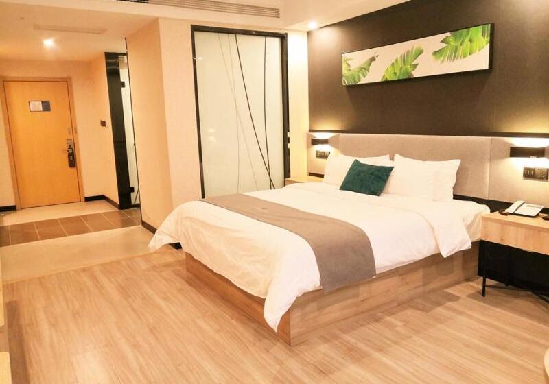 בית מלון כפרי Thank Inn Zaozhuang Tengzhou Jinghe Road Zhenai Mall