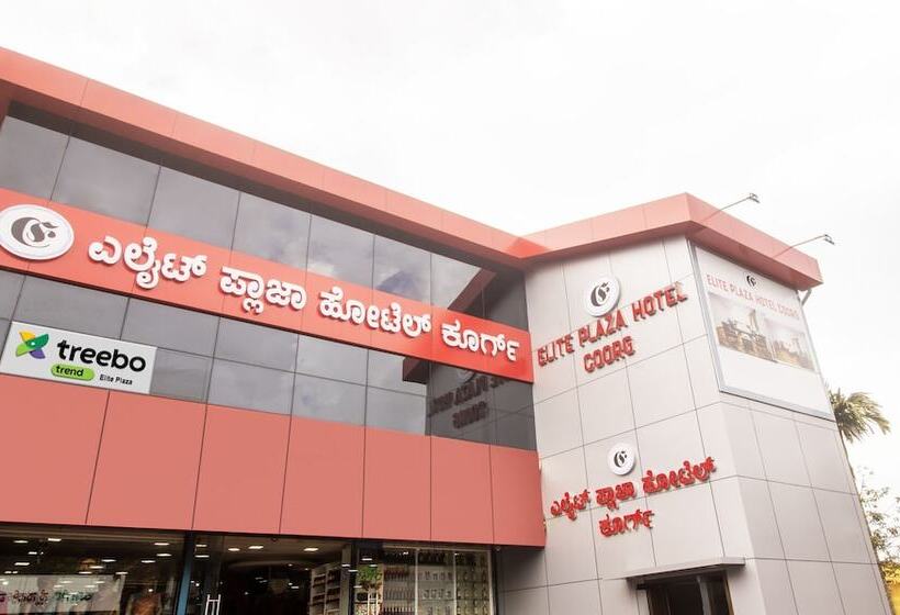 בית מלון כפרי Treebo Elite Plaza, 700 Mtrs From Madikeri Fort