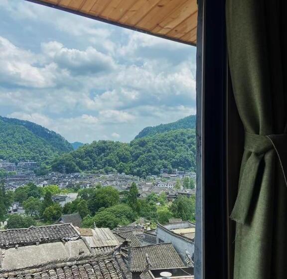 펜션 云起山居庭院观景民宿