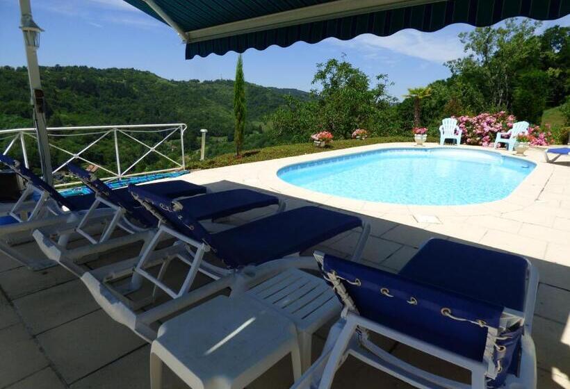 민박 Suite Eugenie Piscine Maison Blanche Tulle