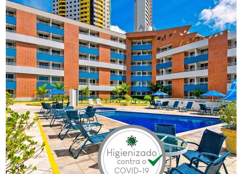 호텔 Terrazzo Ponta Negra Flat Av Roberto Freire 4795 Na Praia De Ponta Negra