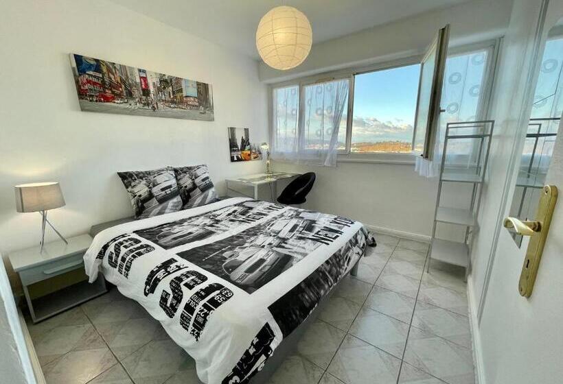 膳宿费 Chambre Privée en Colocation Dans Un Appartement Au Centre De Rillieux La Pape