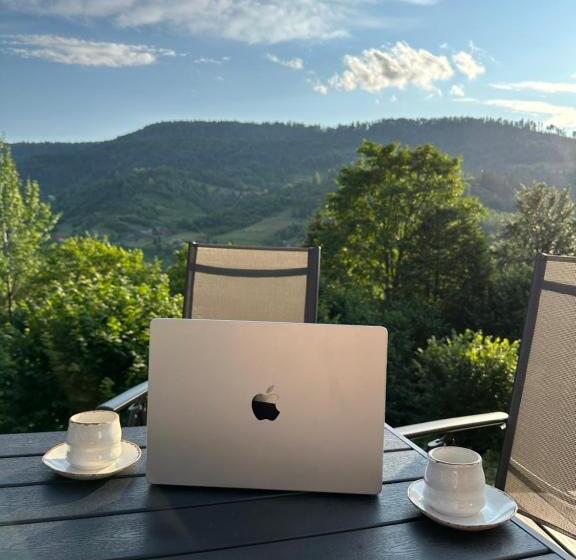 پانسیون Mirest   котеджі в горах із чаном джакузі