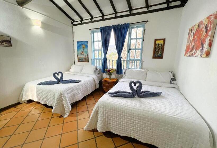 호스텔 Casa Chalet Campestre 2km