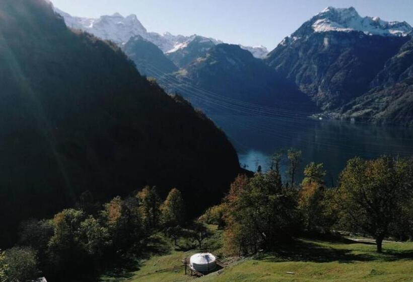 Bed and Breakfast Panorama Jurte über Dem Uri See B